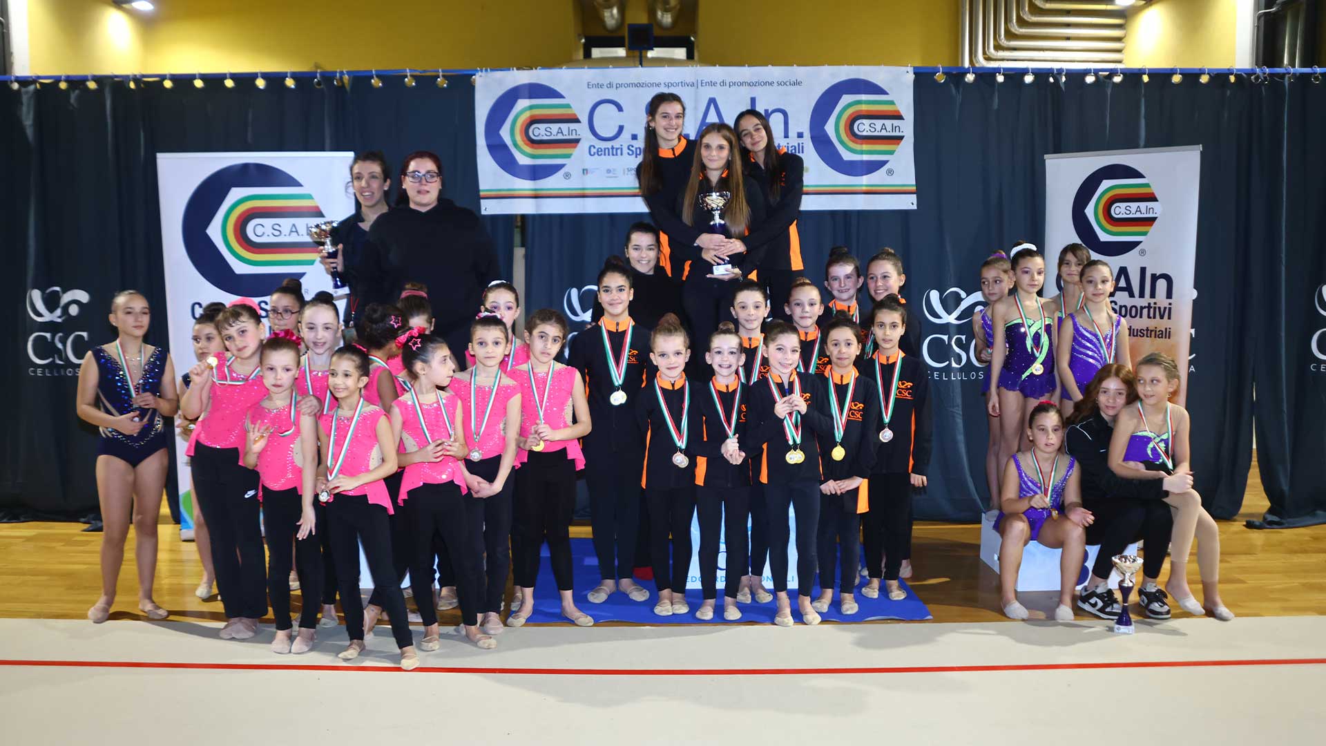 Classifica Trofeo di Natale e Baby Butterfly Cup Ginnastica Ritmica 2025: i Risultati dello Csain Lazio